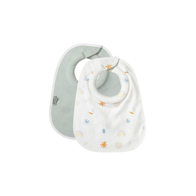 Set de 2 Baberos Absorbentes Reversibles - Sage | Tommee Tippee