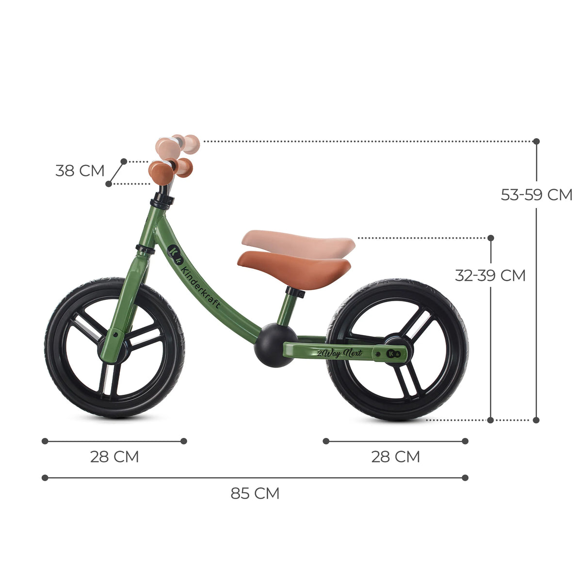 Goswift Balance Bike - Black