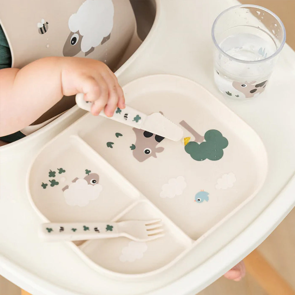 Set Foodie de Cubiertos Tiny Farm - Arena