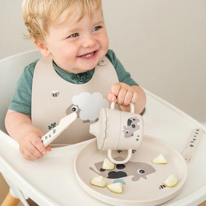 Set Foodie de Cubiertos Tiny Farm - Arena