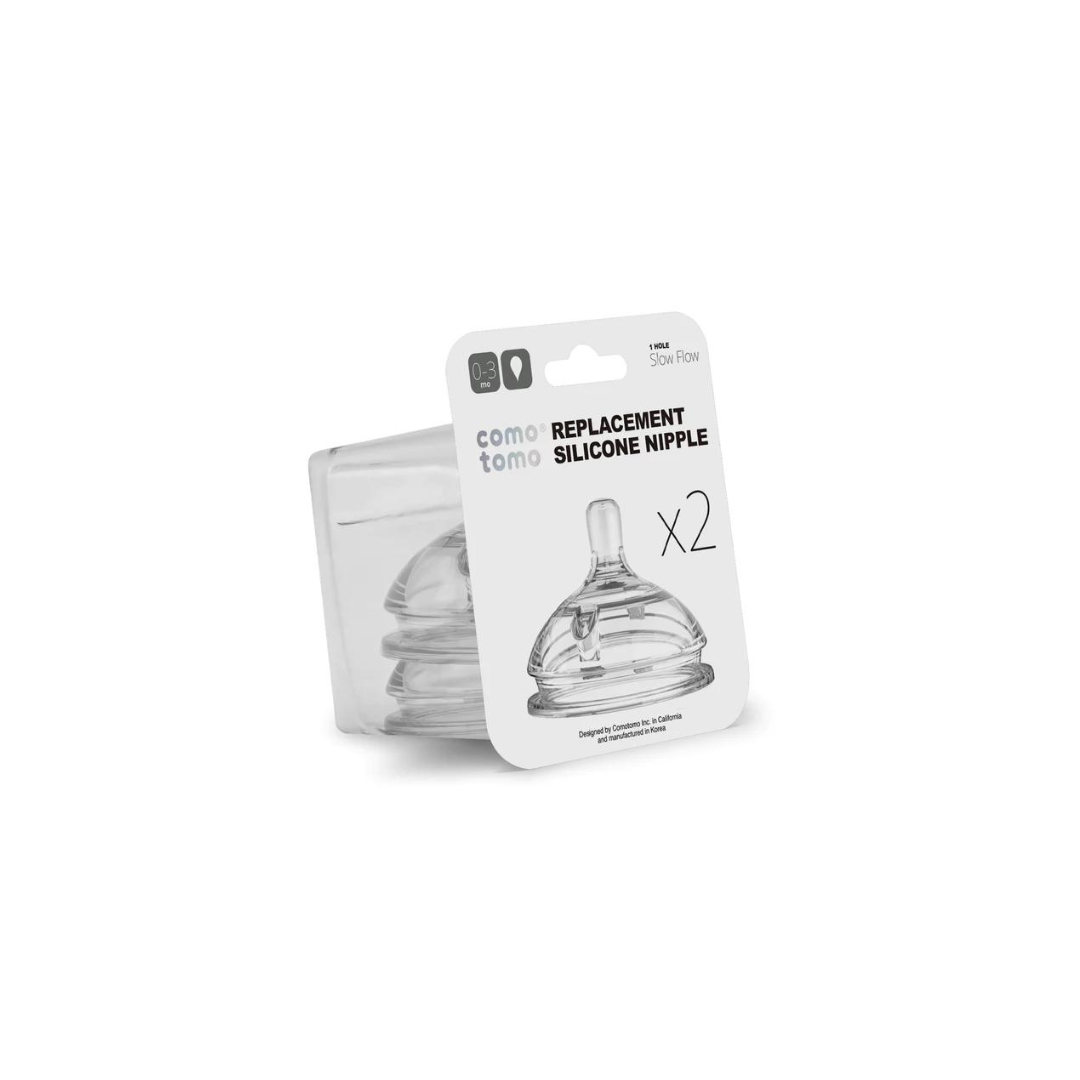 Pack de 2 Tetinas para Mamaderas Comotomo | Comotomo
