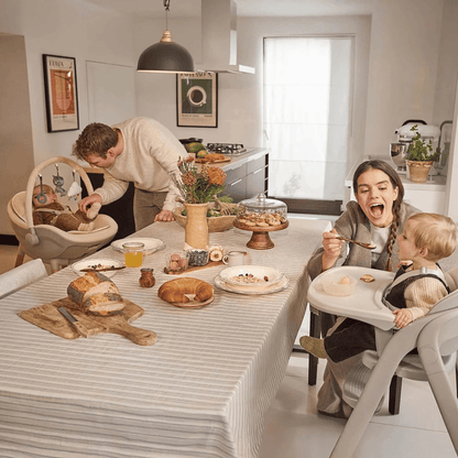Silla de Comer 3 en 1 Tino - Beige | Kinderkraft