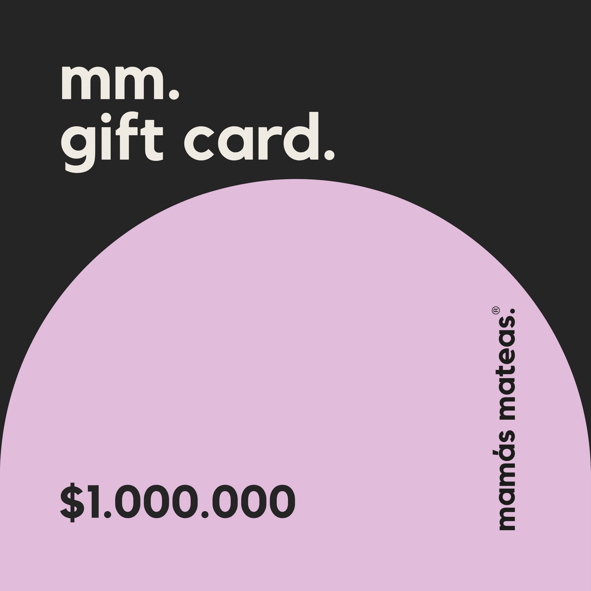 Gift Card Mamás Mateas | Mamás Mateas