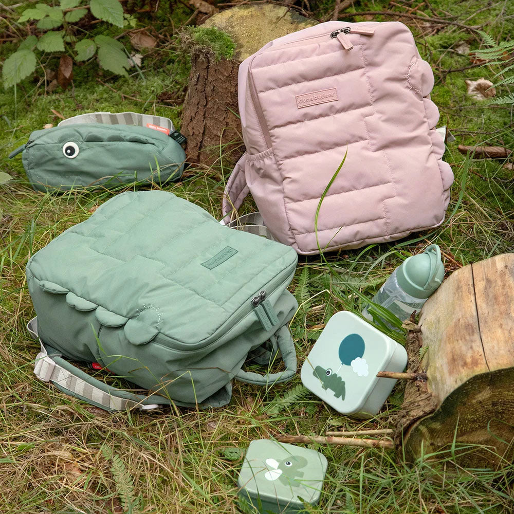 Set de 3 Cajas para Snack Happy Clouds - Verde
