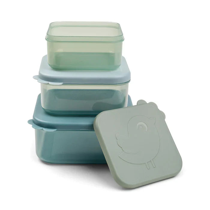 Set de 3 Cajas para Snack Deer Friends - Azul | Done by deer