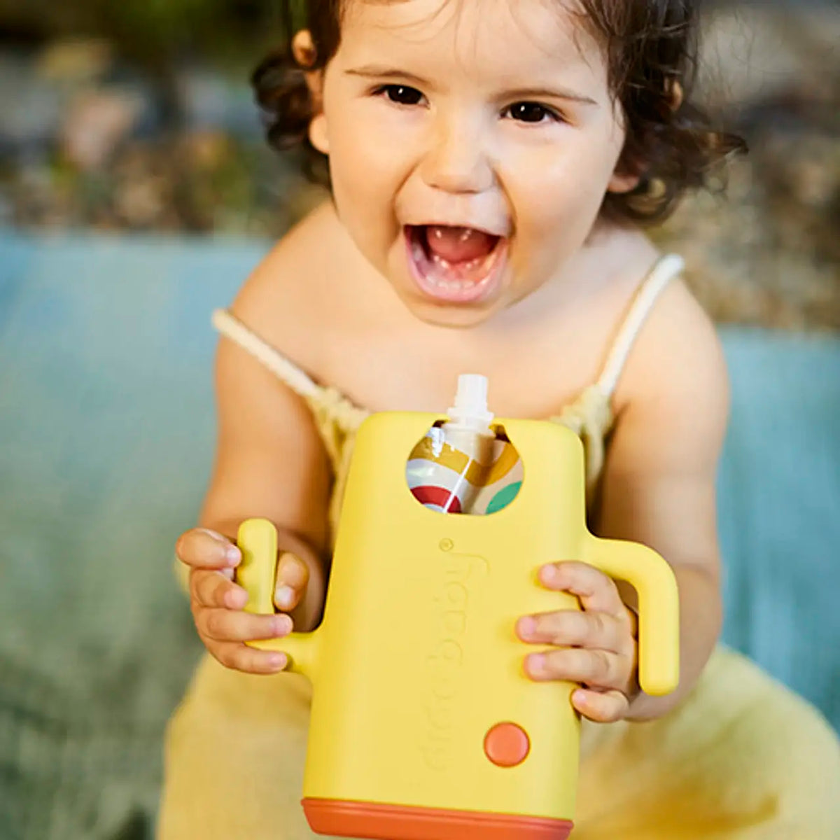 Porta Pouches y Cajitas de Jugos - Amarillo | DidoBaby