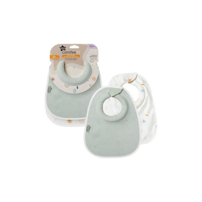 Set de 2 Baberos Absorbentes Reversibles - Sage | Tommee Tippee
