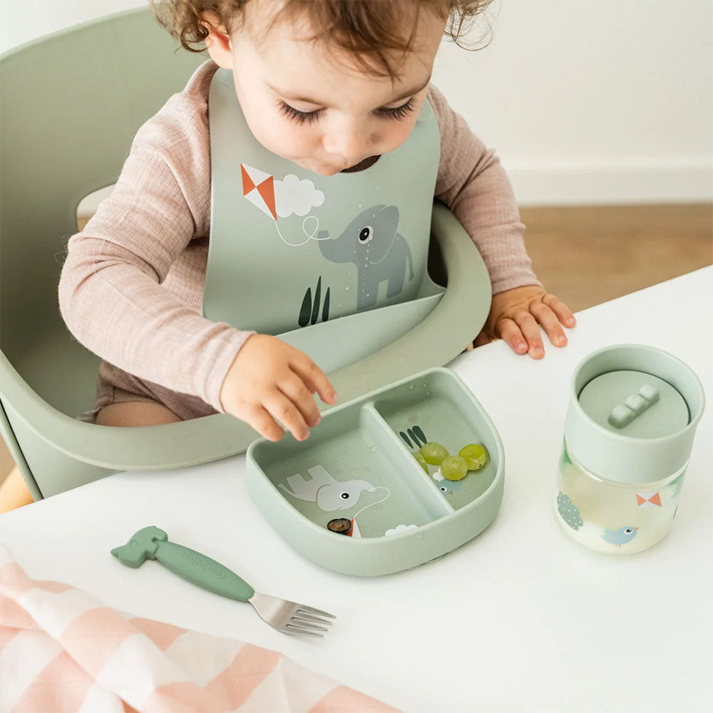 Set de 2 Baberos de Silicona Playground - Varios Colores