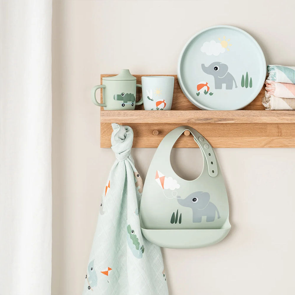 Set de 2 Baberos de Silicona Playground - Varios Colores