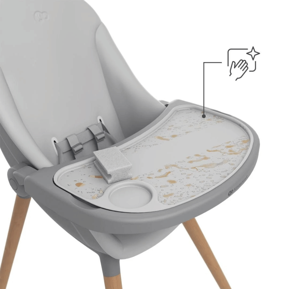 Silla de Comer Evolutiva 3 en 1 FINI UP - Grey | Kinderkraft