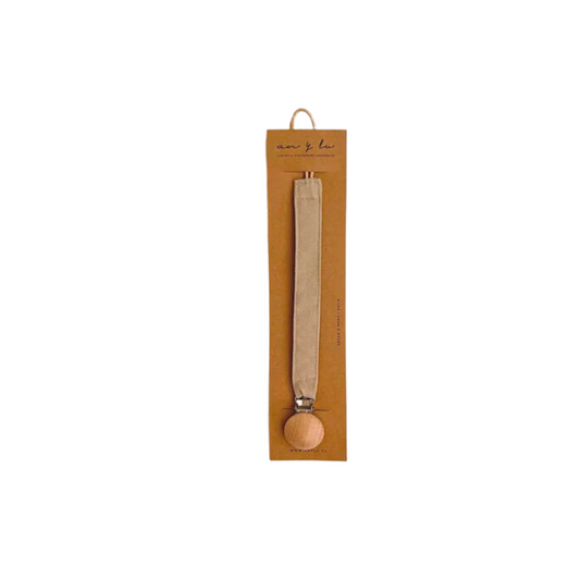 Portachupete Lino - Beige | An y Lu