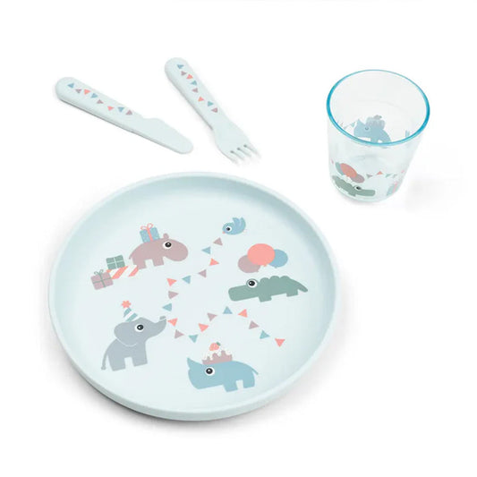 Set para Comer Celebration - Azul