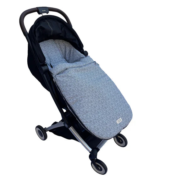 Saco para Coche - Algodón - Flores Oliva | Baby Mattress