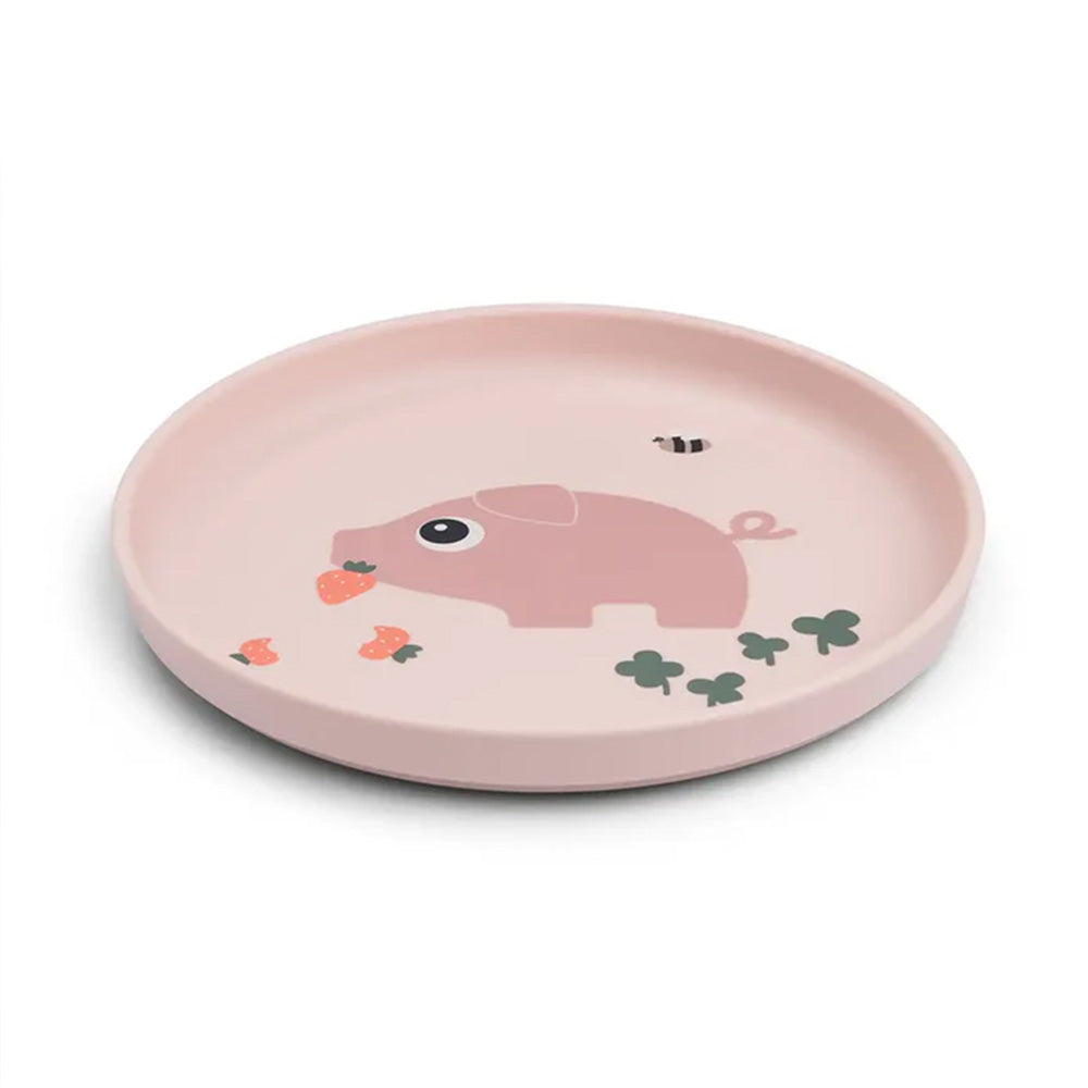 Plato de Comida Foodie Tiny Farm - Rosa