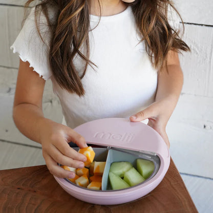 Contenedor de Snacks Giratorio - Rosado | Melii