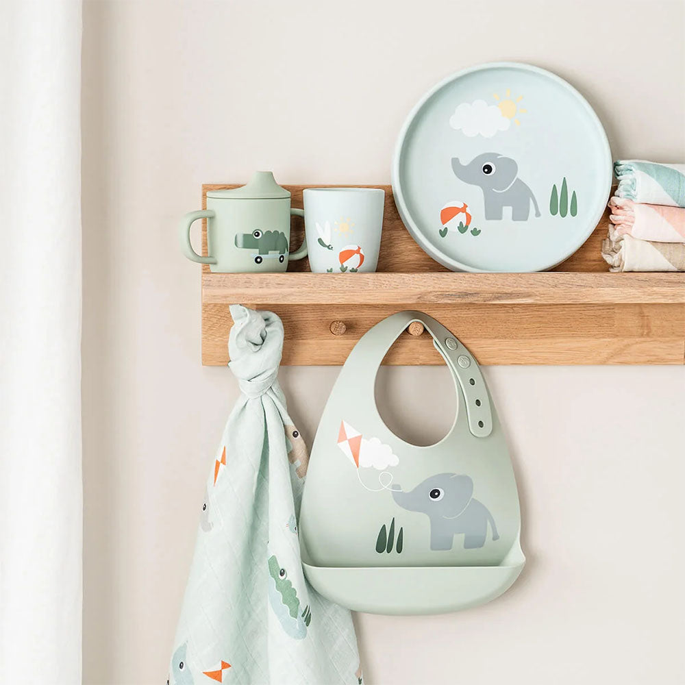 Mini Taza de Silicona Playground - Azul