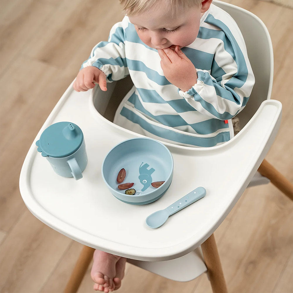 Vaso con Boquilla Foodie Happy Dots - Azul