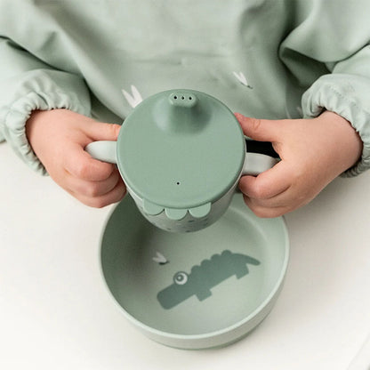 Vaso con Boquilla Foodie Happy Dots - Verde