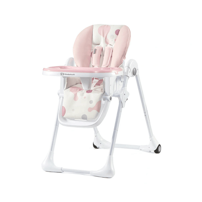 Silla de Comer Plegable Yummy - Pink | Kinderkraft