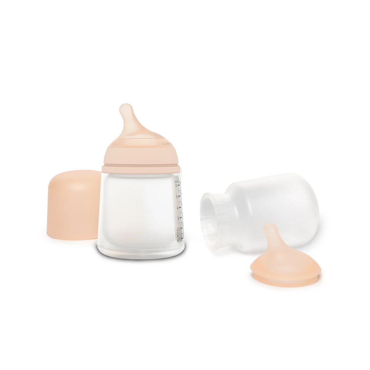 Pack Mamadera ZERØ.ZERØ™ + Tetina de Repuesto + Bolsa Anti Cólicos de Repuesto | Suavinex