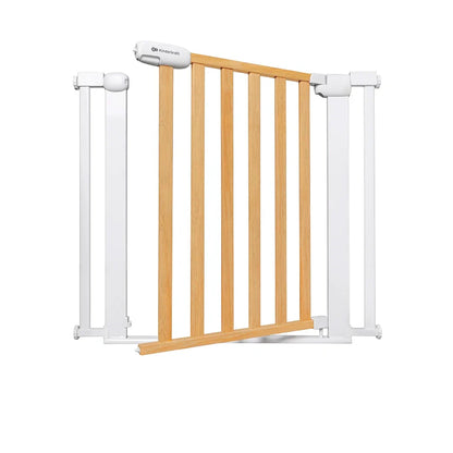 Puerta de Seguridad para Bebés y Niños Lock & Go - Madera | Kinderkraft