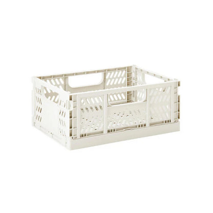 Caja Plegable Moderna - Mediana - Crema | 3 Sprouts