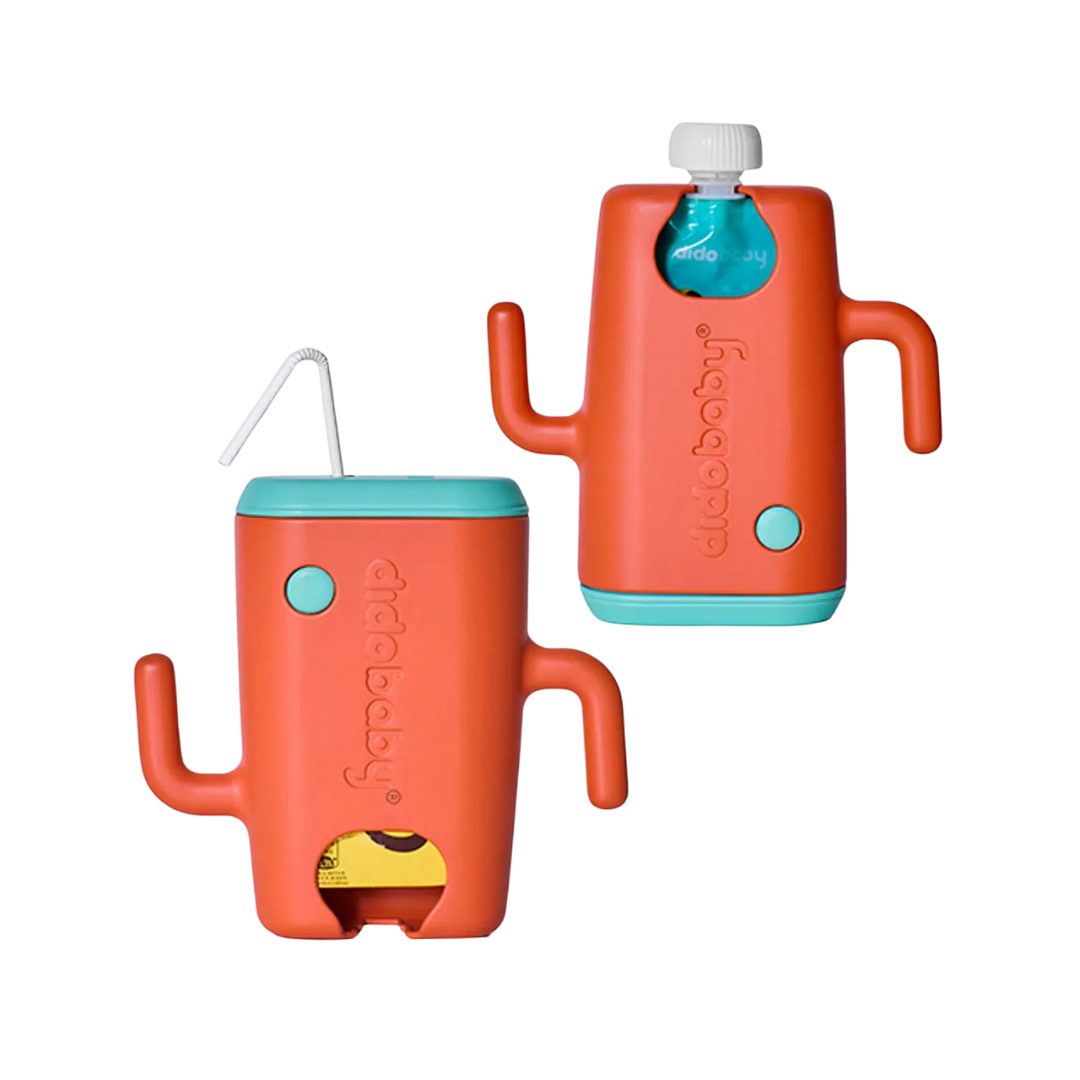 Porta Pouches y Cajitas de Jugos - Coral | DidoBaby