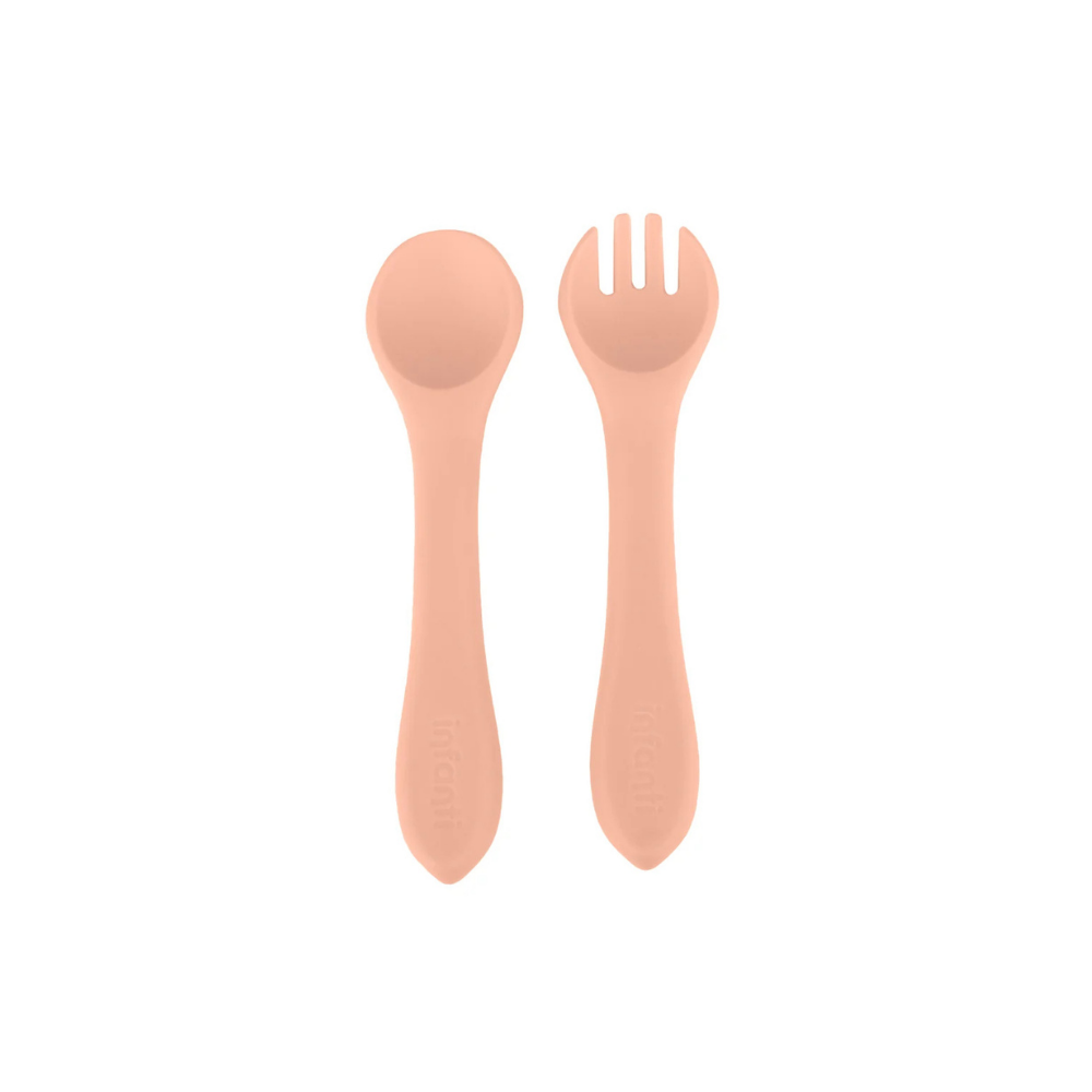 Set Cuchara y Tenedor - Terracota | Infanti