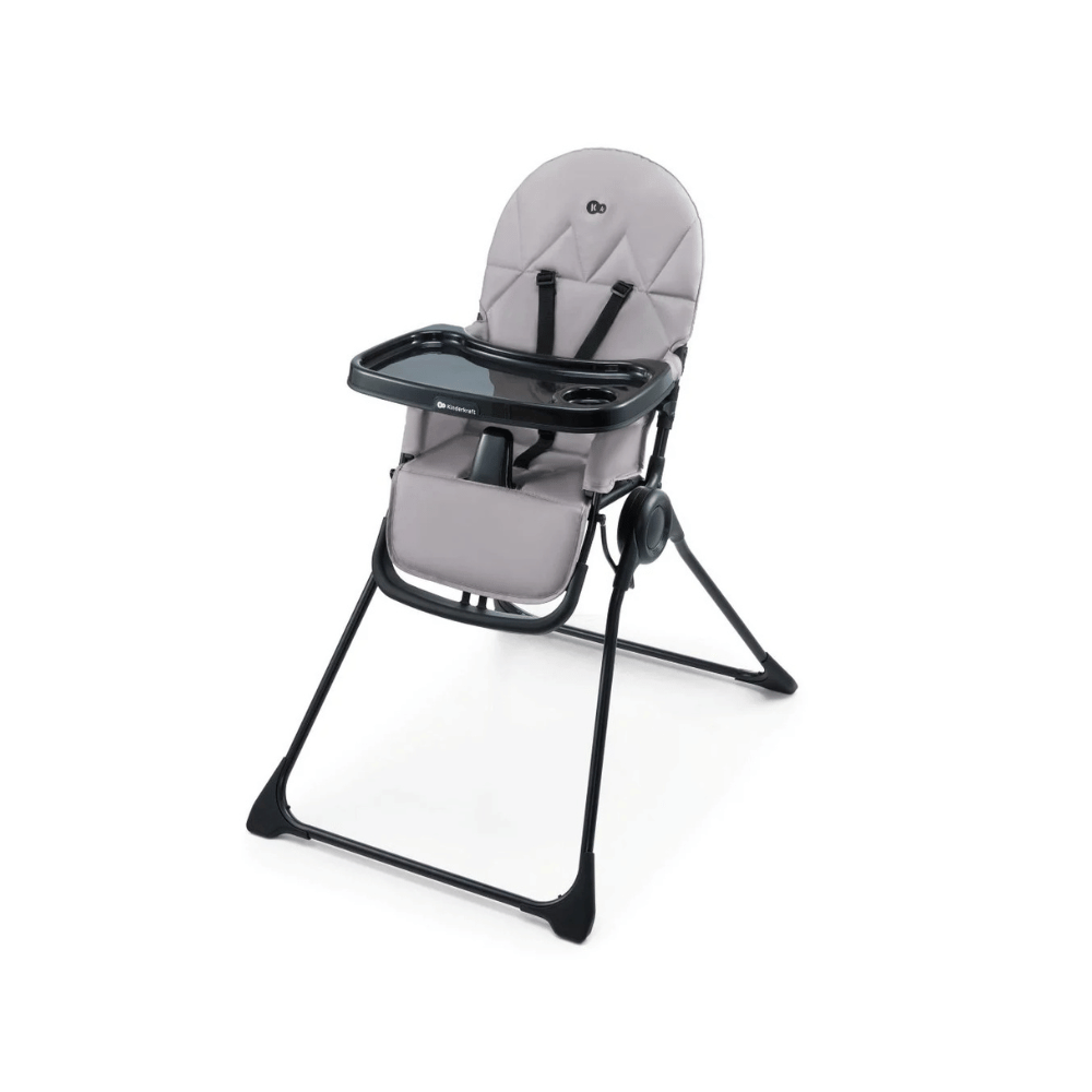 Silla de Comer Compacta Binci - Grey | Kinderkraft