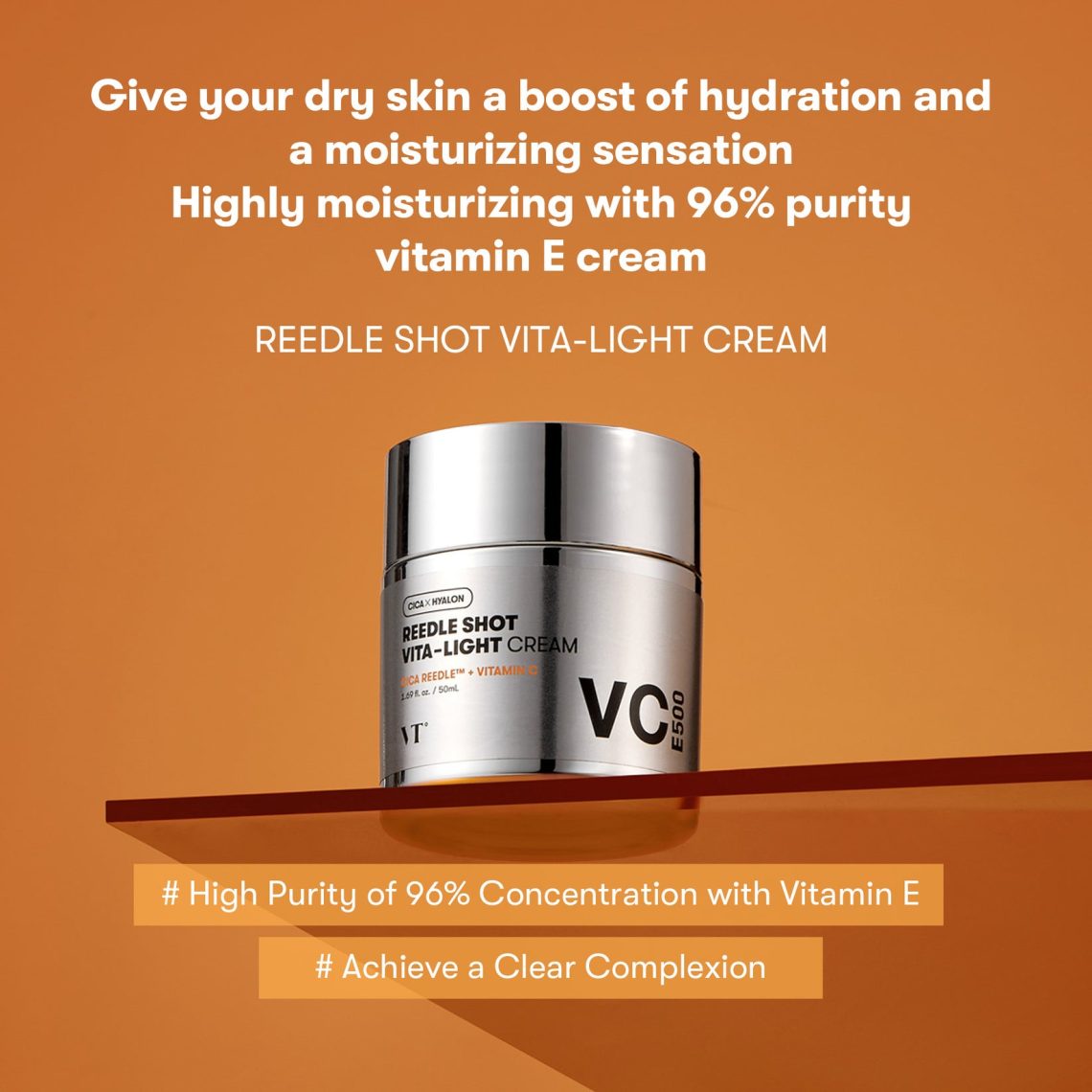 VT Cosmetics Reedle Shot Vita-Light Cream 50ml