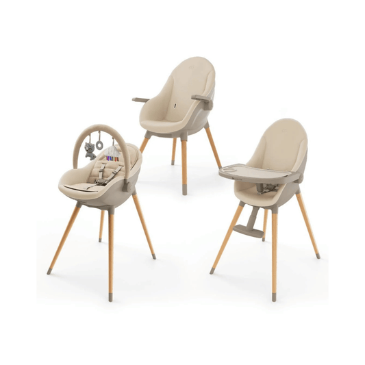 Silla de Comer Evolutiva 3 en 1 FINI UP - Grey | Kinderkraft
