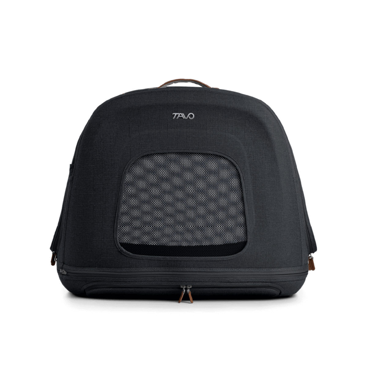 Transportador de Viaje para Mascotas Crispin™ con ISOFIX – Onyx | Tavo Pets