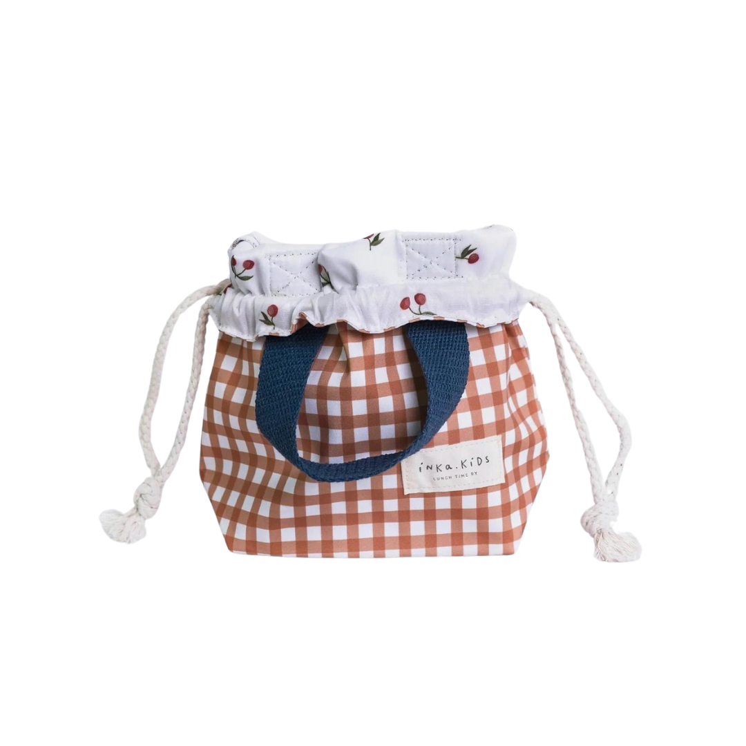 Snack Bag - Vichy Red | Inka Kids