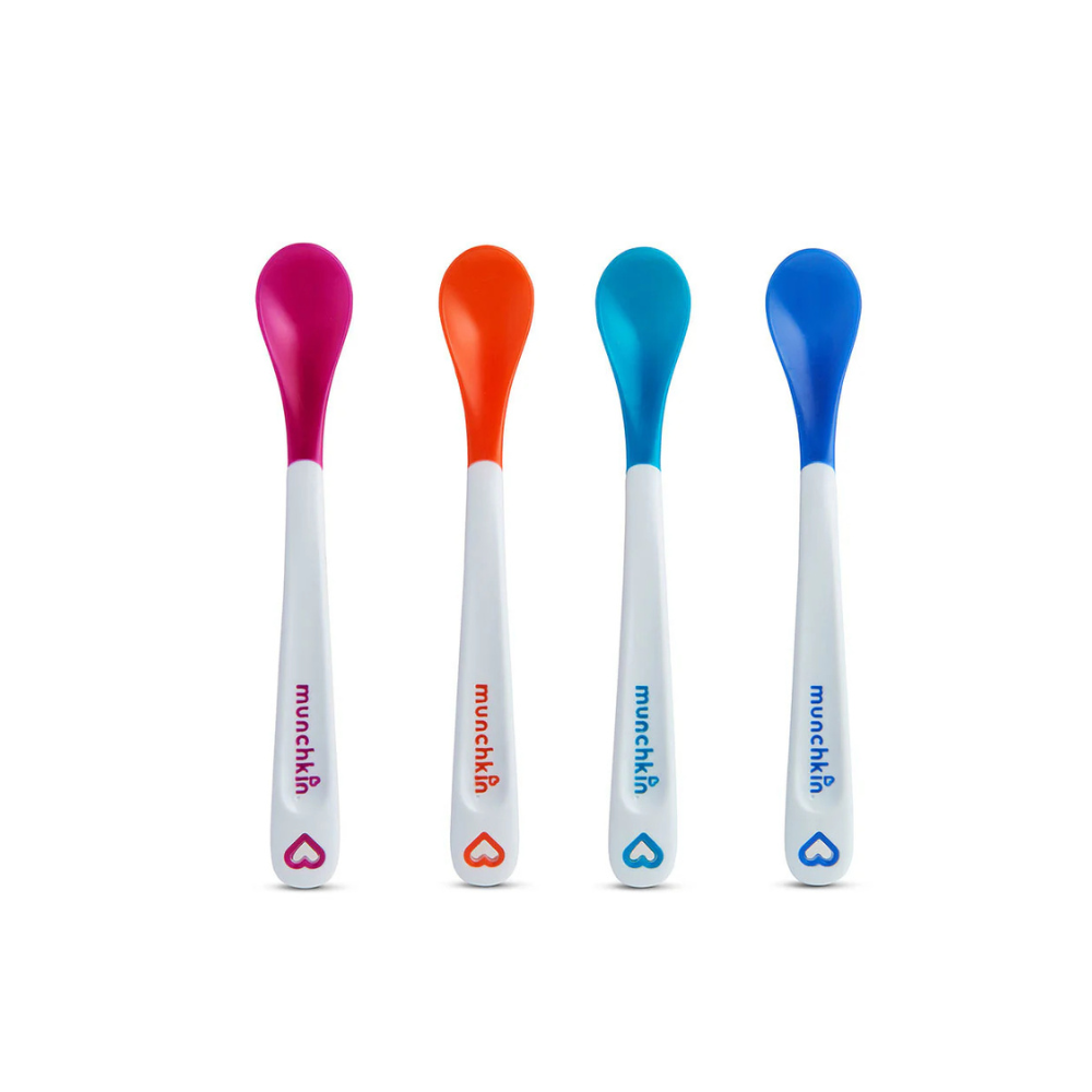 Set De 4 Cucharas con Sensor De Temperatura | Munchkin