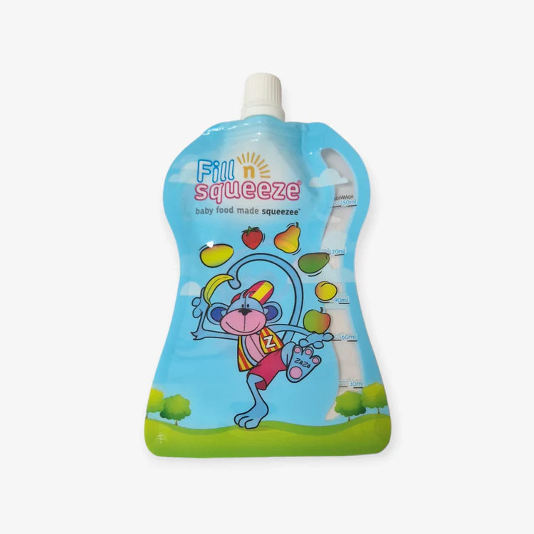 Bolsas de Almacenamiento Reutilizables Pouches (10 Unidades) | Fill n Squeeze