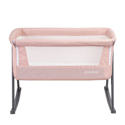 Cuna Moisés Balancín con Mosquitero - Rosa | Bebesit