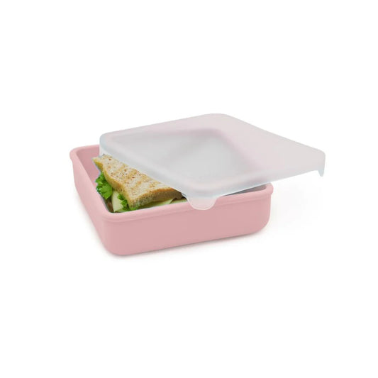 Contenedor de Silicona para Sandwich - Rosado | Melii