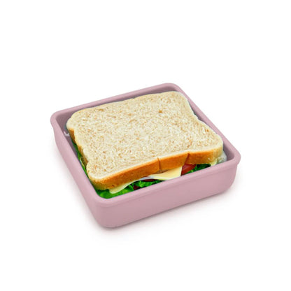 Contenedor de Silicona para Sandwich - Rosado | Melii