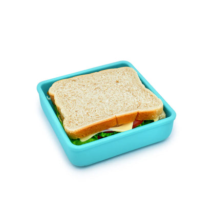 Contenedor de Silicona para Sandwich - Azul | Melii