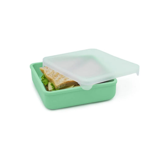 Contenedor de Silicona para Sandwich - Menta | Melii