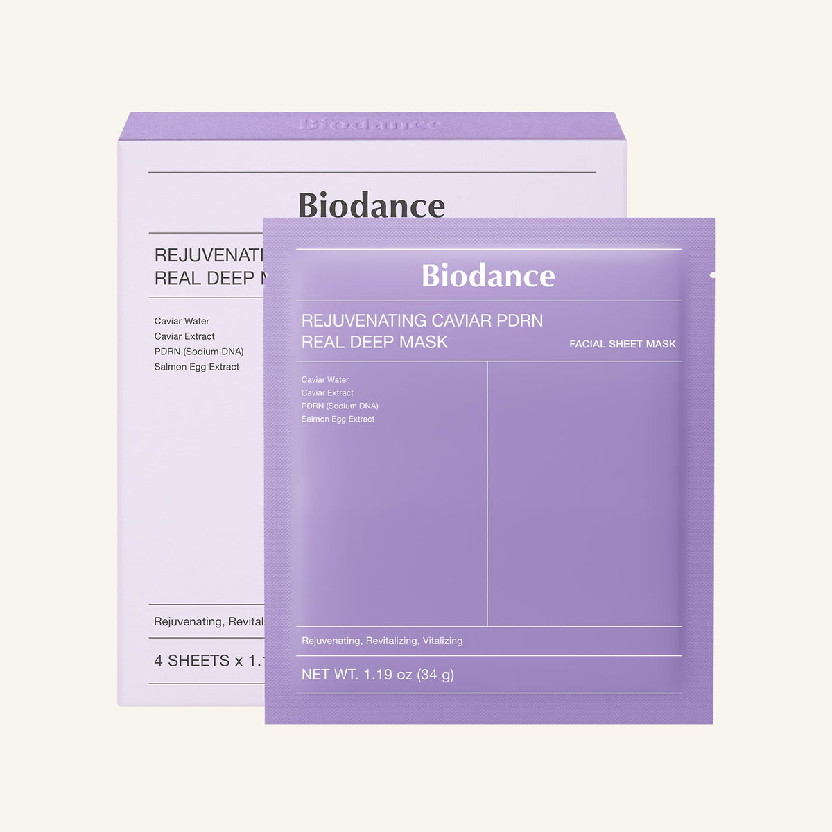 BIODANCE Caviar PDRN Real Deep Mask