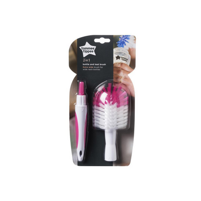 Cepillo Limpia Mamaderas y Tetinas - Rosado | Tommee Tippee