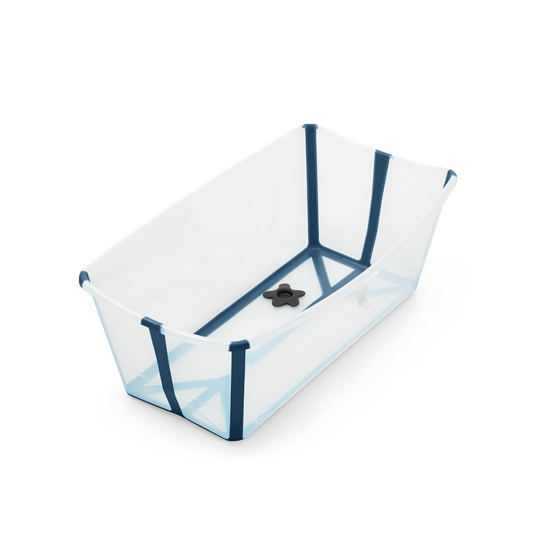 Tina Plegable Flexi Bath - Transparent Blue  | Stokke