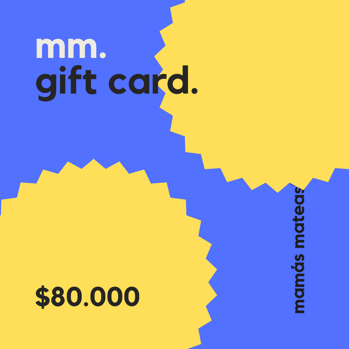 Gift Card Mamás Mateas | Mamás Mateas