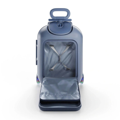 Maleta Infantil 2 en 1 con Asiento Cabby - Blue | Kinderkraft