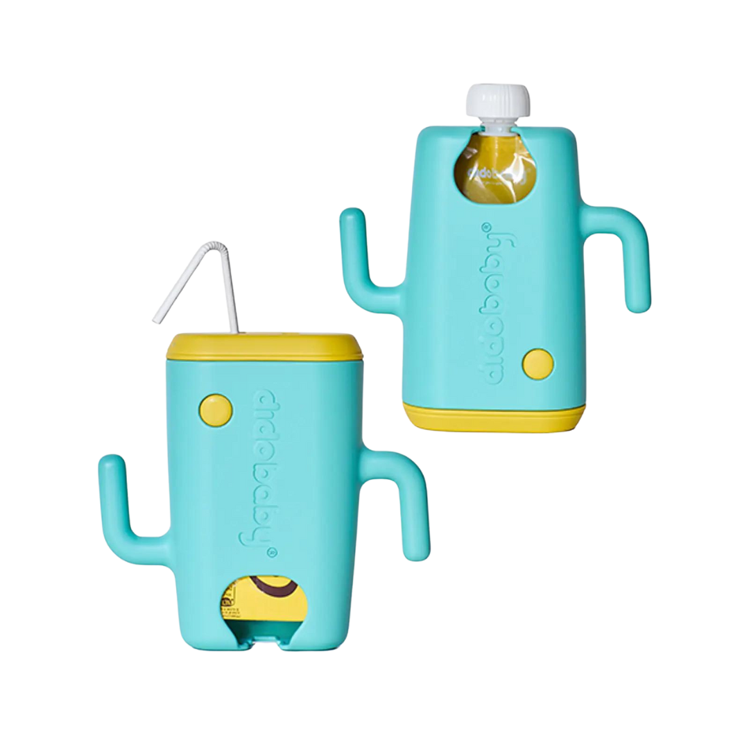 Porta Pouches y Cajitas de Jugos - Turquesa | DidoBaby