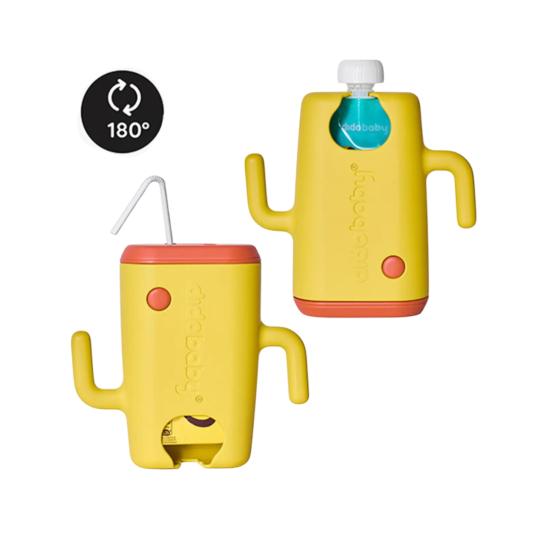 Porta Pouches y Cajitas de Jugos - Amarillo | DidoBaby