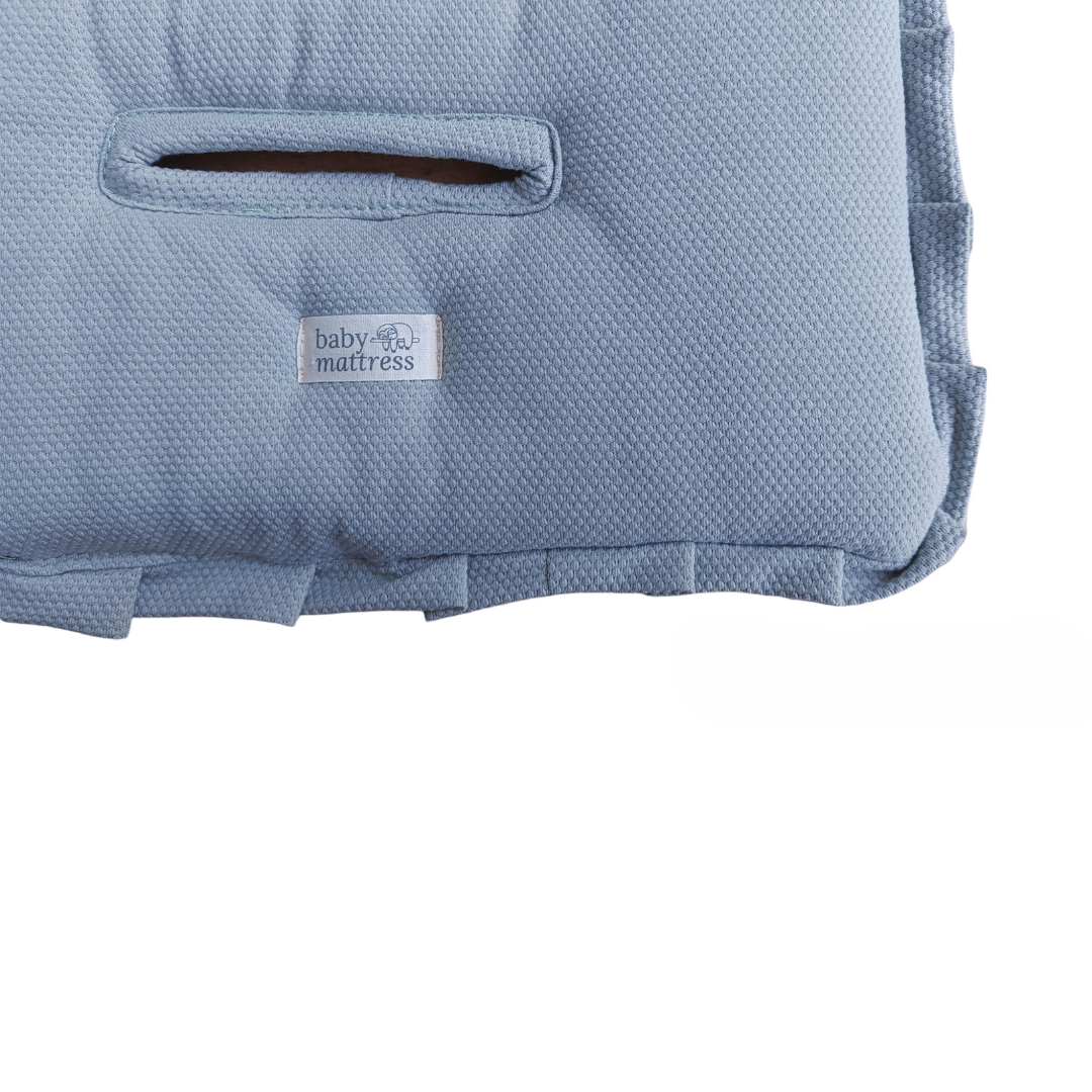 Protector Acolchado para Coche - Celeste Piedra | Baby Mattress