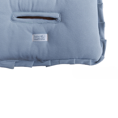 Protector Acolchado para Coche - Celeste Piedra | Baby Mattress