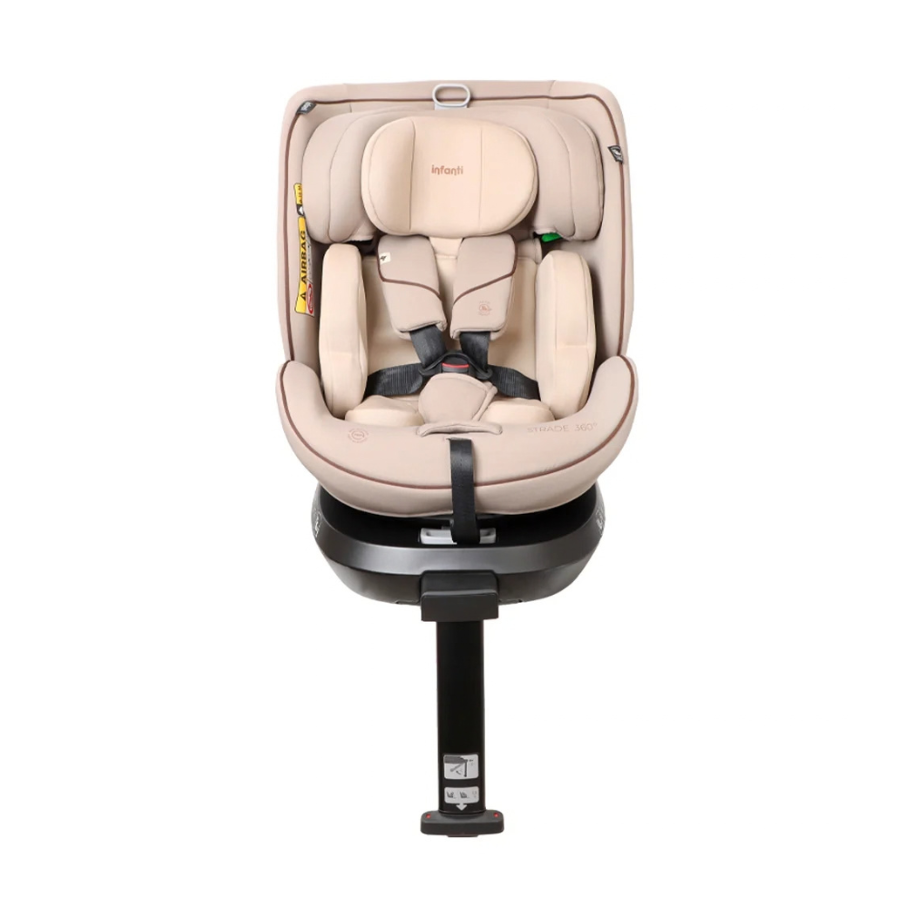 Silla de Auto Convertible Strade 360° - Beige | Infanti
